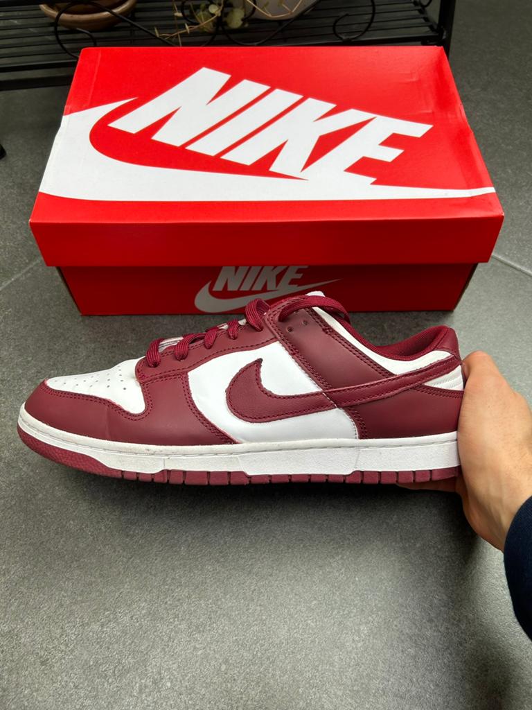 Nike Dunks SB Bordeaux, Ophalen, Wit, Nieuw, Sneakers