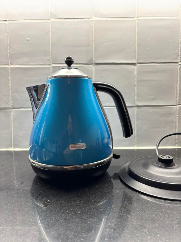 Delonghi Icona Vintage waterkoker, Ophalen of Verzenden, Zo goed als nieuw