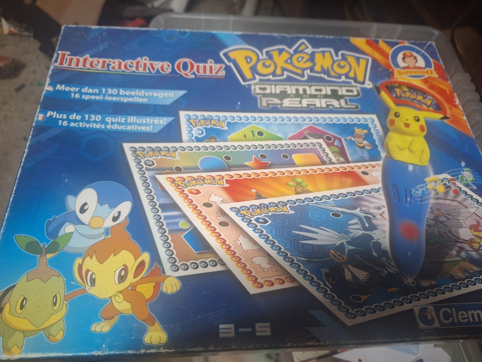 Pokemon diamond & pearl interactieve quiz 2008, Hobby en Vrije tijd, Ophalen of Verzenden