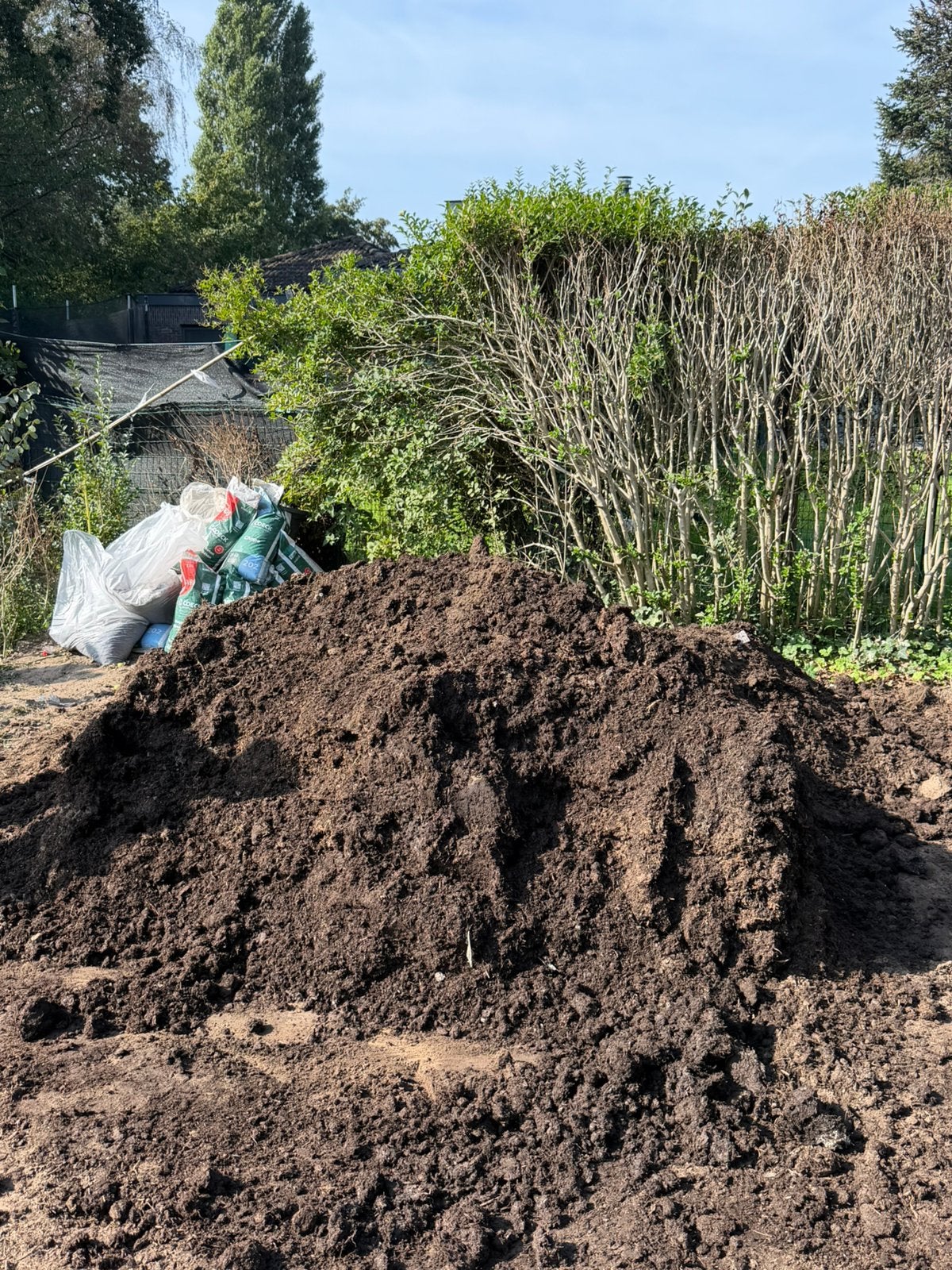 Paardenmestcompost gratis ophalen, Enlèvement, Fumier