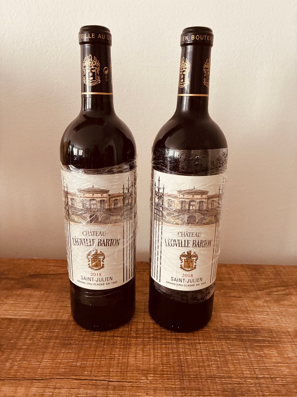 2 x Leoville Barton 2018, Verzamelen, Wijnen, Ophalen, Frankrijk, Nieuw, Rode wijn