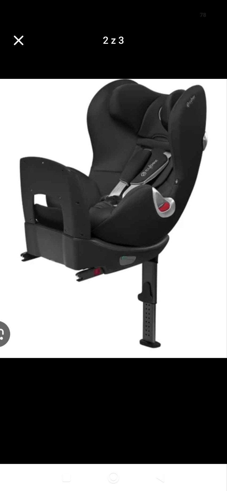 auto siege Cybex sirona platinium, Enfants & Bébés, Enlèvement ou Envoi