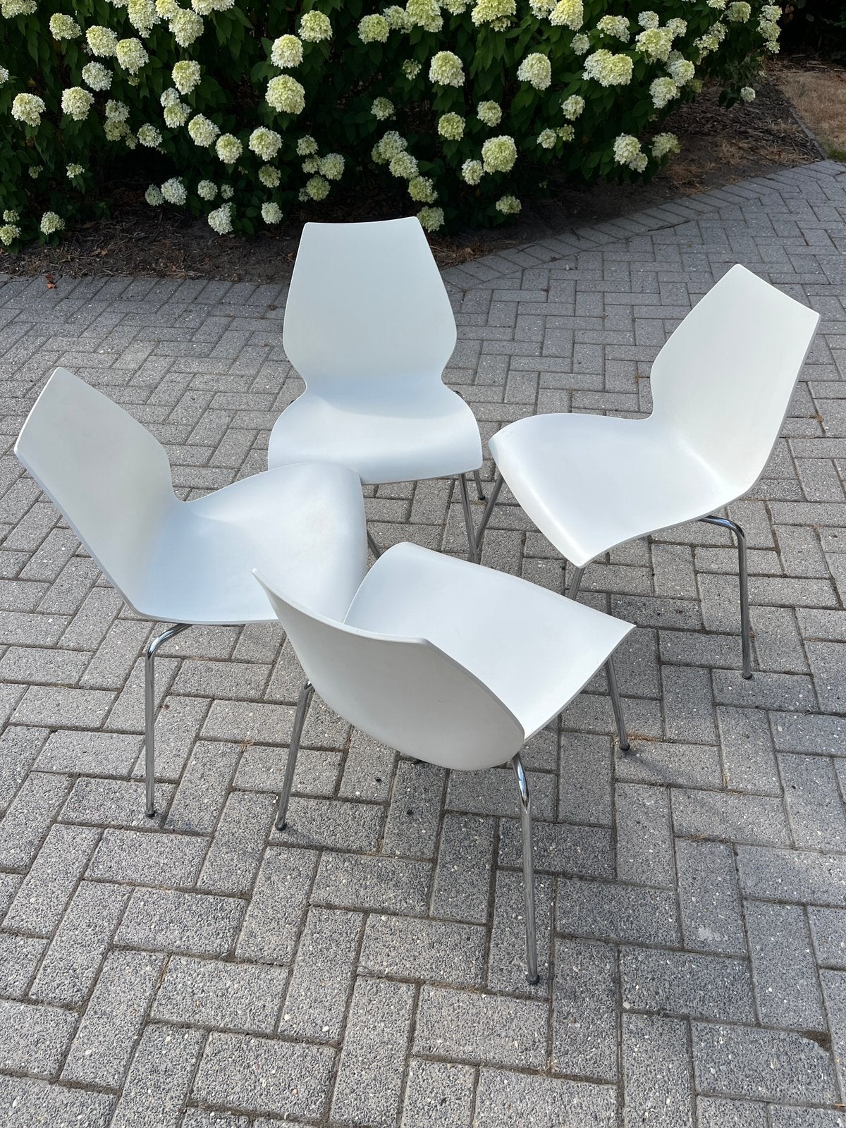 4 chaises Kartell, Maison & Meubles, Chaises, Design, Synthétique, Enlèvement, Utilisé