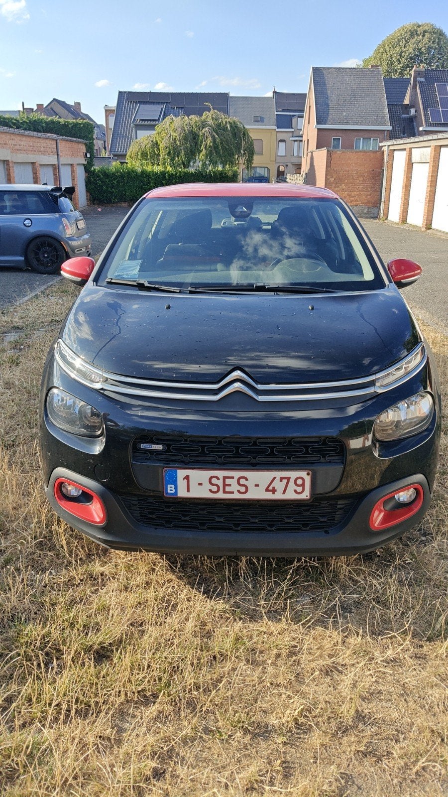 zwart met rood dak, Euro 5, Zwart, Zwart, 5 deurs