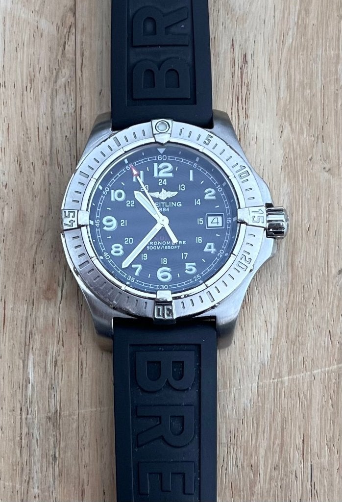 Breitling Colt A74380 Quartz 41mm., Montre-bracelet, Breitling, Acier, Enlèvement