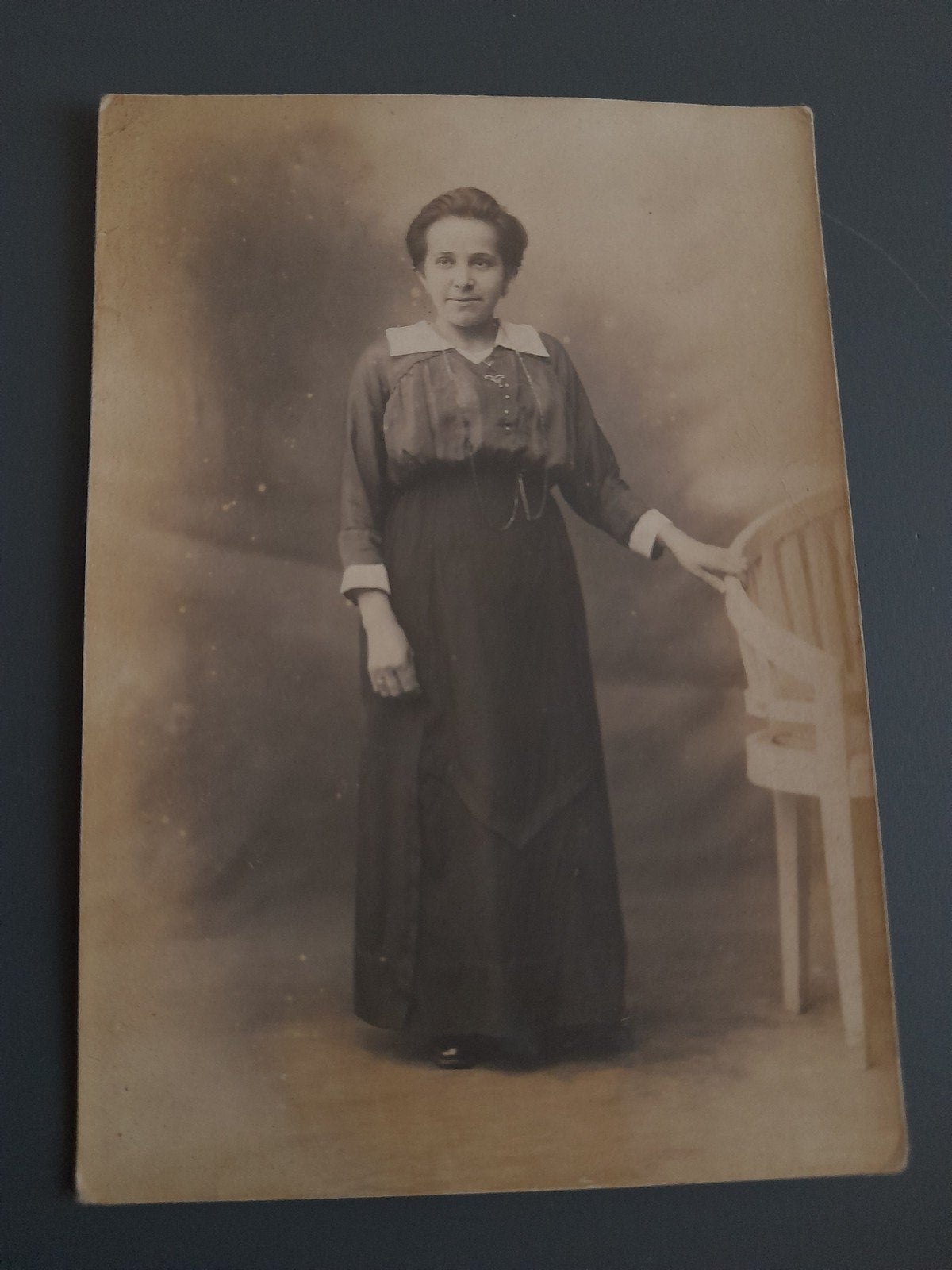 Foto „" Cousin "” gericht aan haar neef die in Duitsland gev, Gebruikt, Foto, Ophalen of Verzenden, Voor 1940