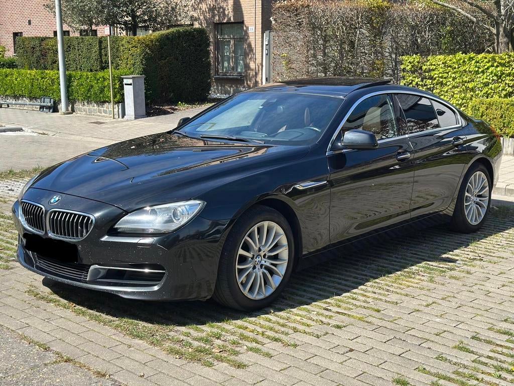 BMW 640XD FULL OPTIE, Auto's, Automaat, Zwart, Diesel, Particulier