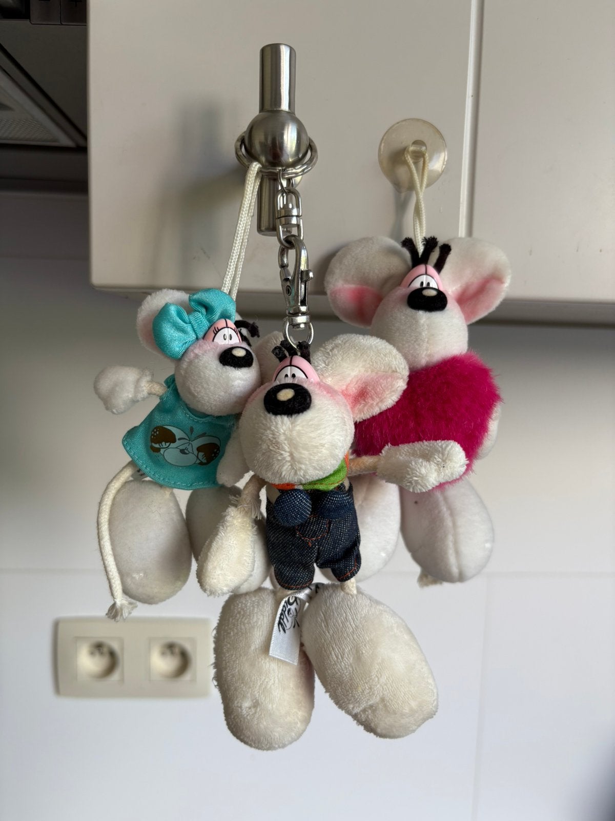 Porte-clés Diddl années 90 - années 2000, Collections, Diddl, Enlèvement ou Envoi, Diddl, Comme neuf, Peluche