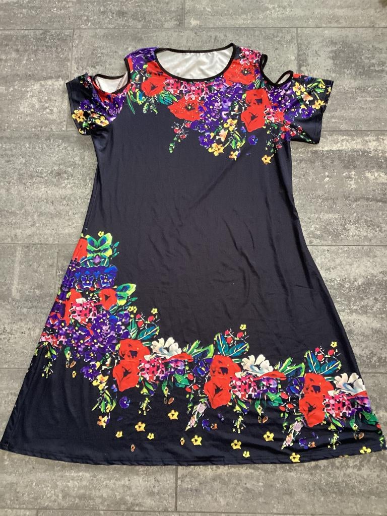 Zomerse jurk (X)XL, Overige kleuren, Maat 46/48 (XL) of groter, Ophalen of Verzenden, Zo goed als nieuw
