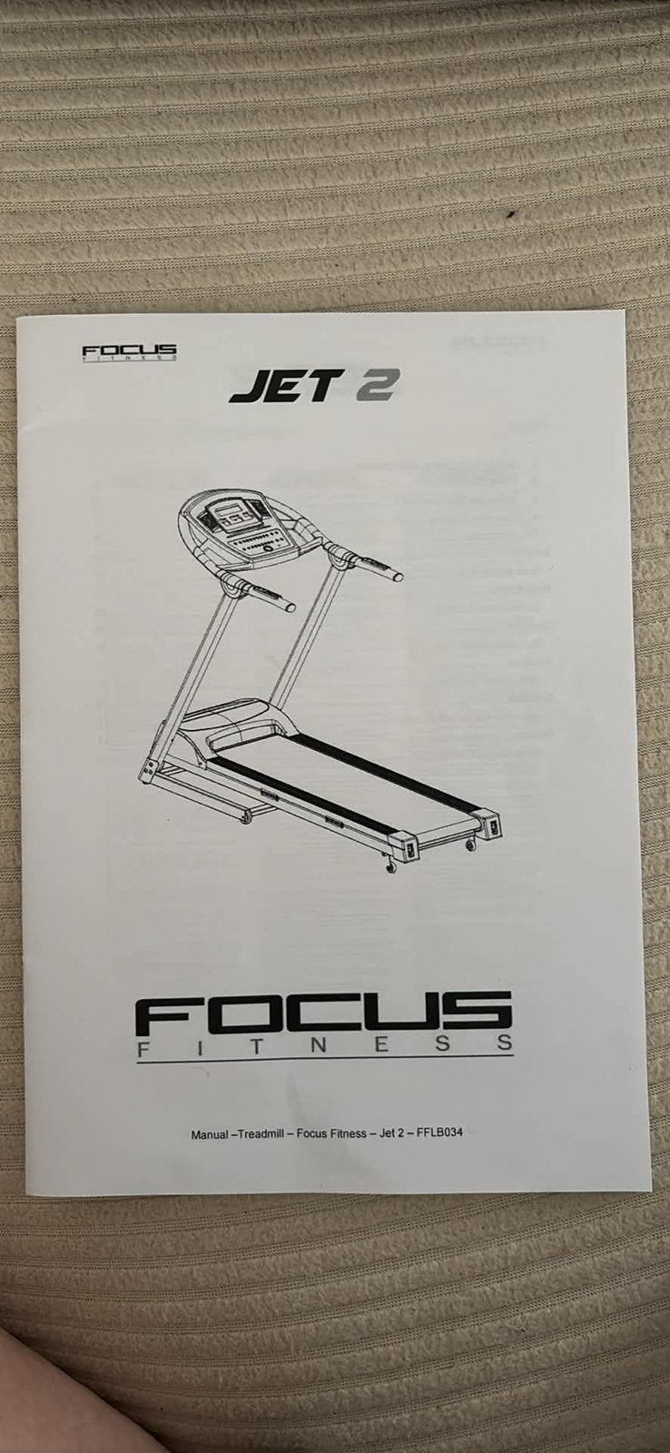 Loopband Jet2 focus, Sport en Fitness, Ophalen, Zo goed als nieuw, Loopband