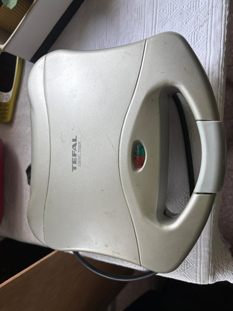 Croque monsieur machine, Ophalen, Gebruikt
