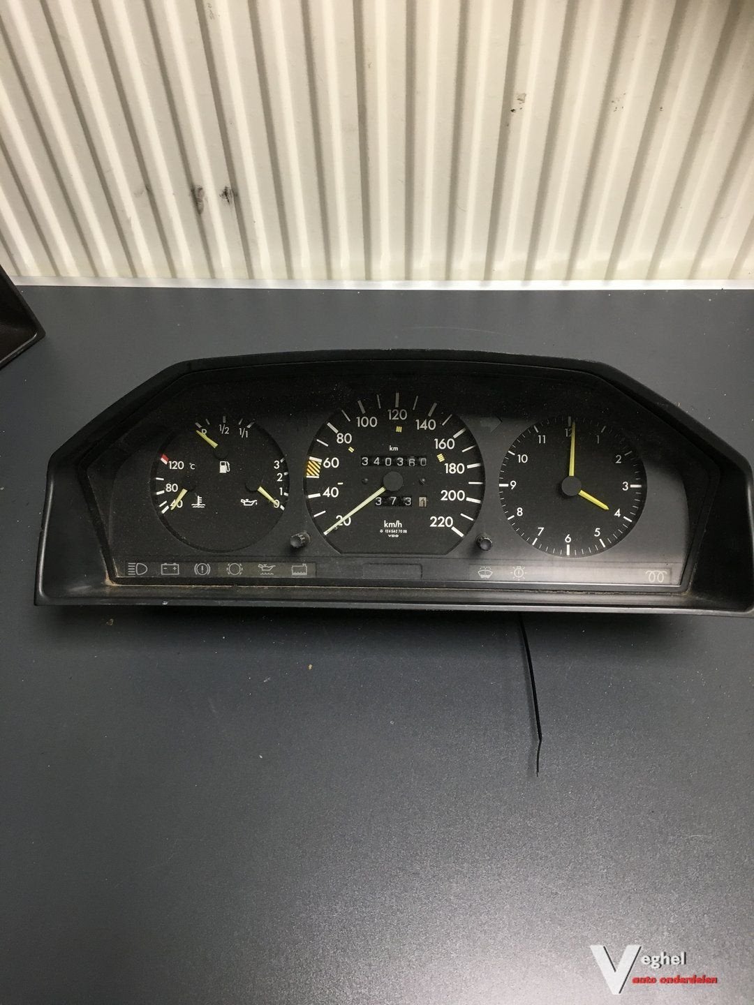 Mercedes W124 1985     3.0 Diesel   124 542 7006   Km Teller, Gebruikt, -, -, Ophalen of Verzenden