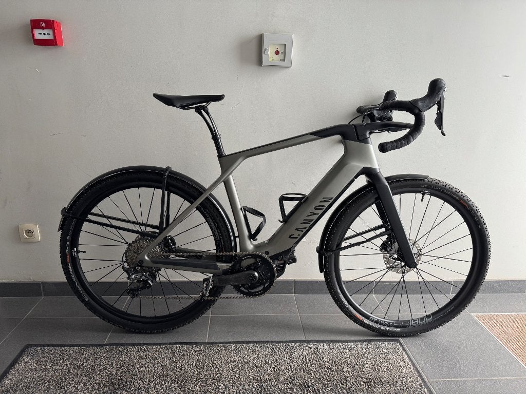 Canyon Grail:ON CF8 - elektrische Carbon gravelbike - maat S, Ophalen, Gebruikt, Overige merken