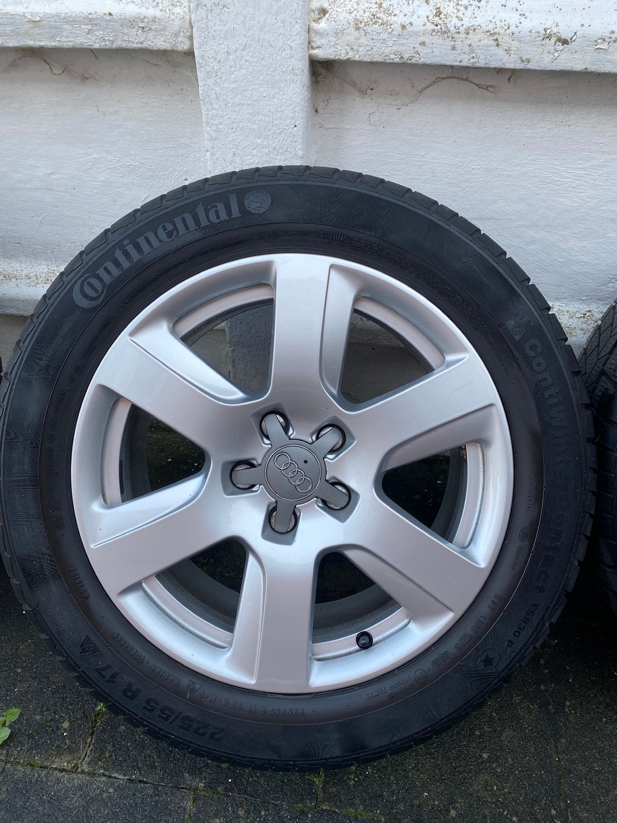 Complete winterset Audi A6 2014 – 17 inch., Enlèvement, 17 pouces, Pneus hiver, Pneu(s)
