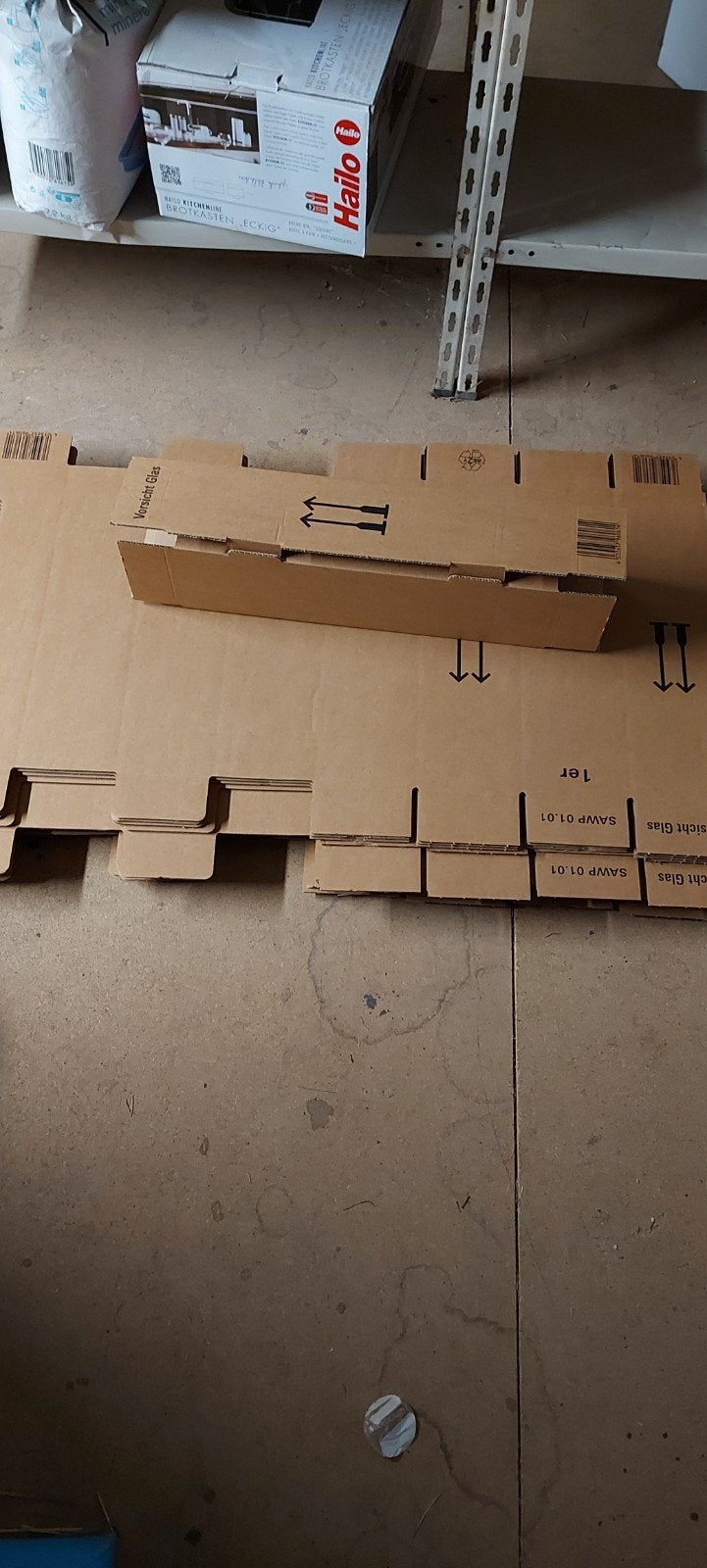 Verzenddozen en inpakmateriaal, nieuw, moet weg, Ophalen
