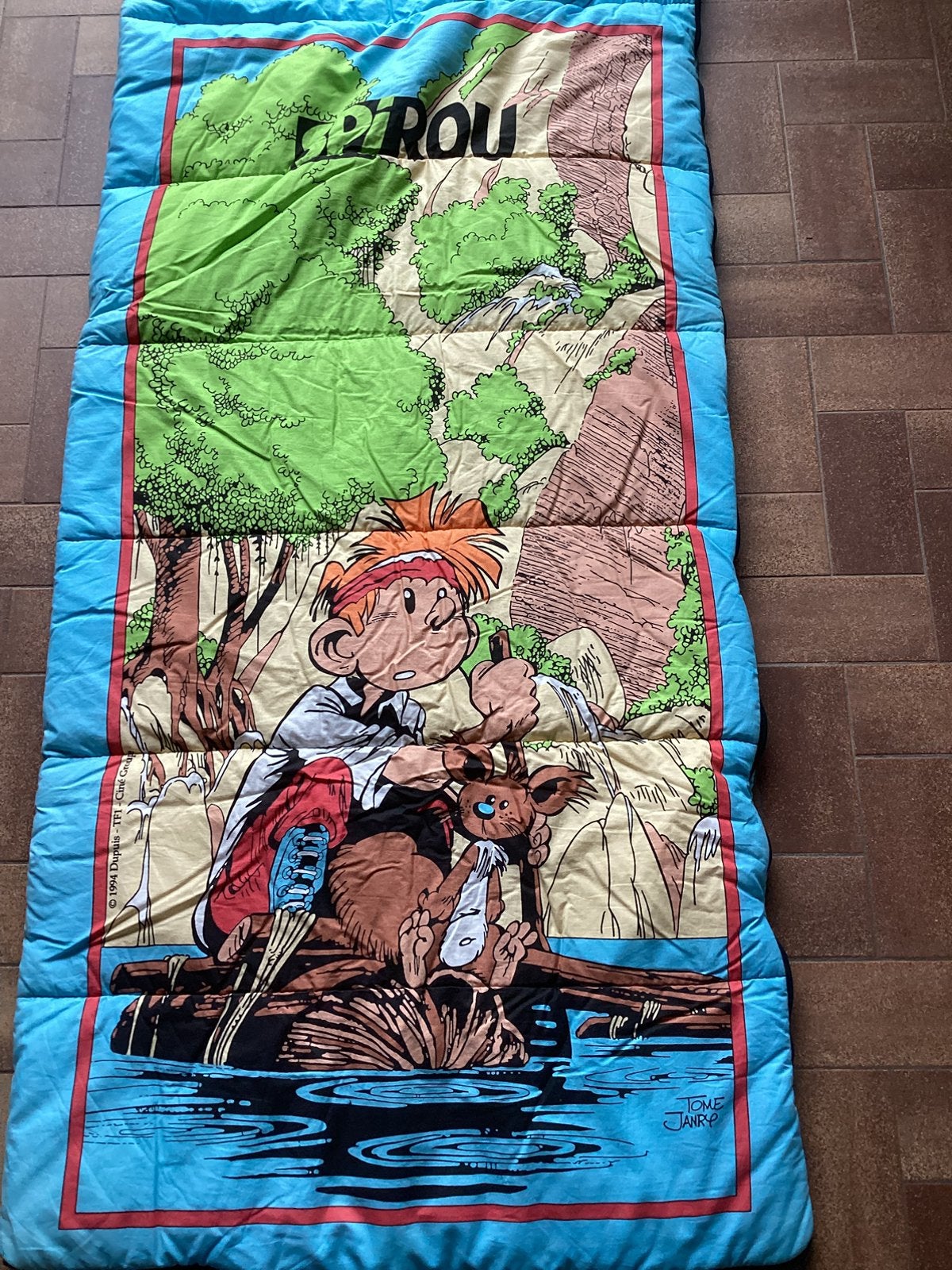 Slaapzak Spirou 1 pers., Caravans en Kamperen, Slaapzakken, Ophalen