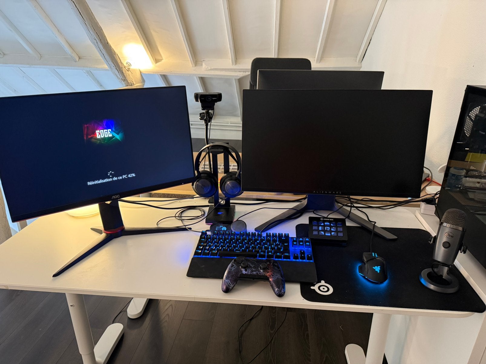 RTX 3080 Ti Gaming Setup + 240Hz + SCUF + Apex Pro, Informatique & Logiciels, Ordinateurs de bureau, Avec carte vidéo, Comme neuf