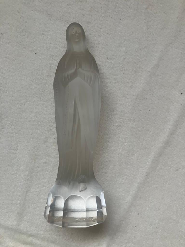 Swarovski kristal onze lieve vrouw van lourdes, Verzamelen, Ophalen, Gebruikt