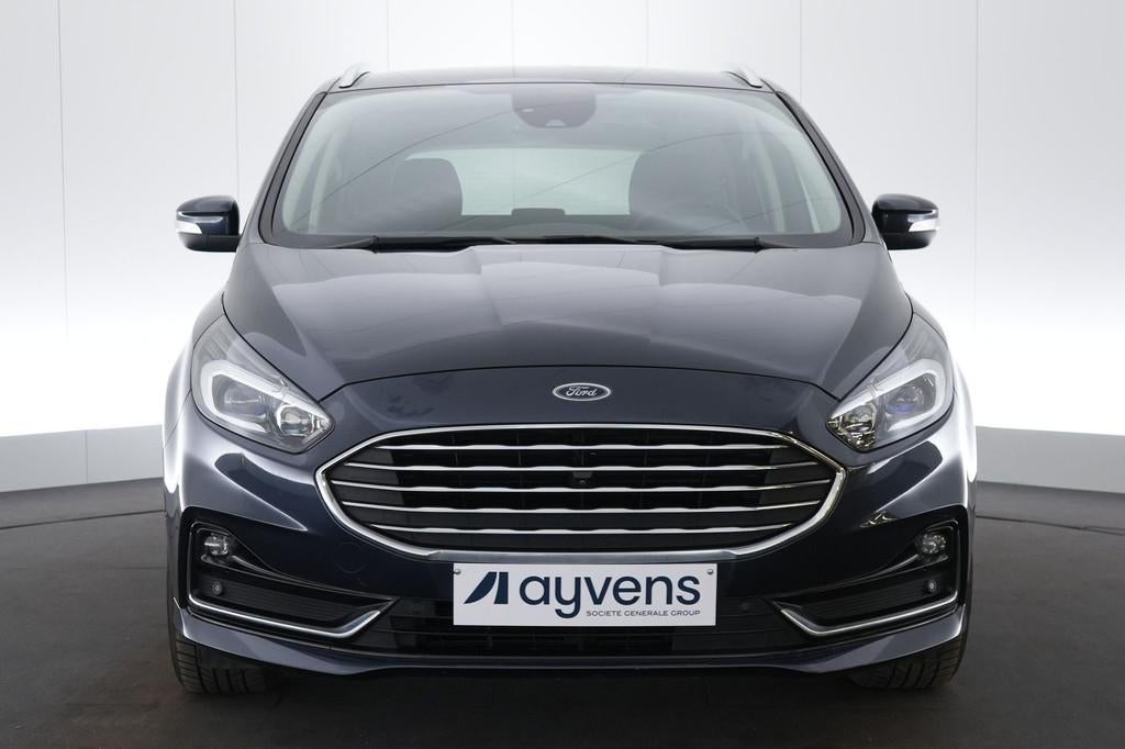 (1YTX964) FORD S-MAX, Auto's, Voorwielaandrijving, Gebruikt, Blauw, Elektronische parkeerrem