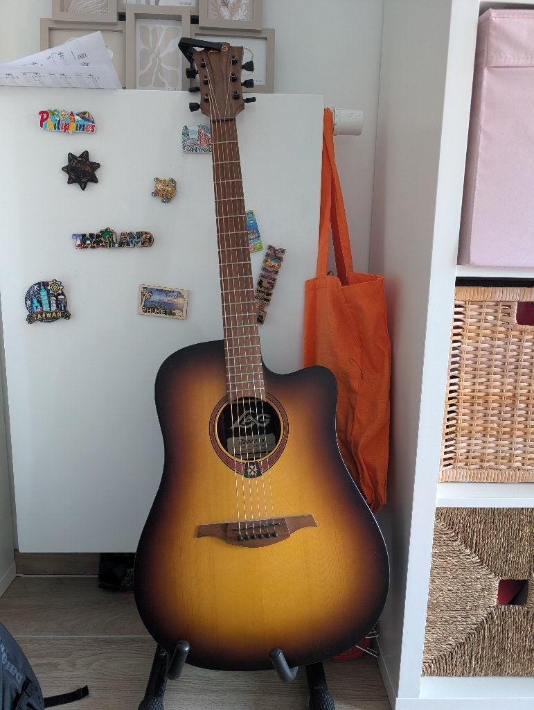 Lag Tremontane T70DCE BRB Gitaar, Muziek en Instrumenten, Snaarinstrumenten | Gitaren | Akoestisch, Ophalen