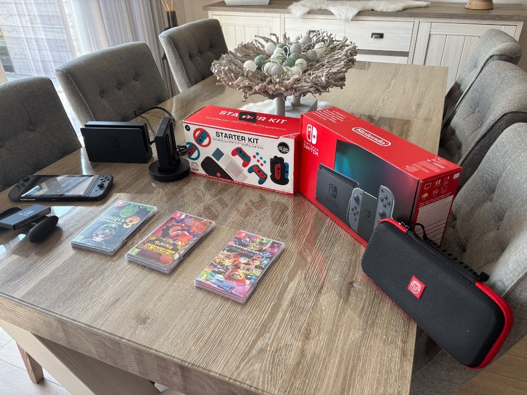 Nintendo switch, Consoles de jeu & Jeux vidéo, Consoles de jeu | Nintendo Switch, Comme neuf, Enlèvement, Switch Original, Avec jeux
