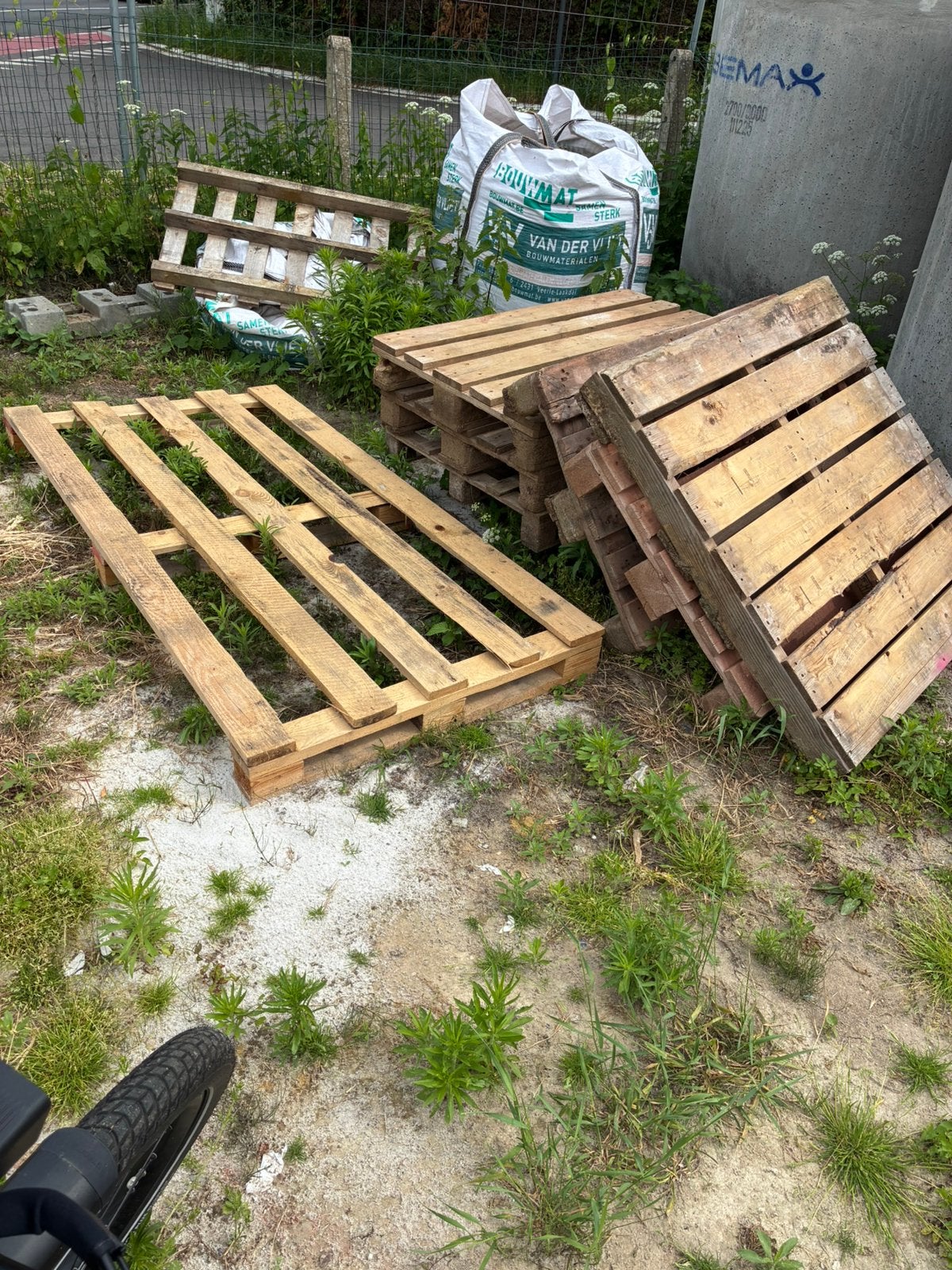 Gratis allerlei palletten, Ophalen, Gebruikt