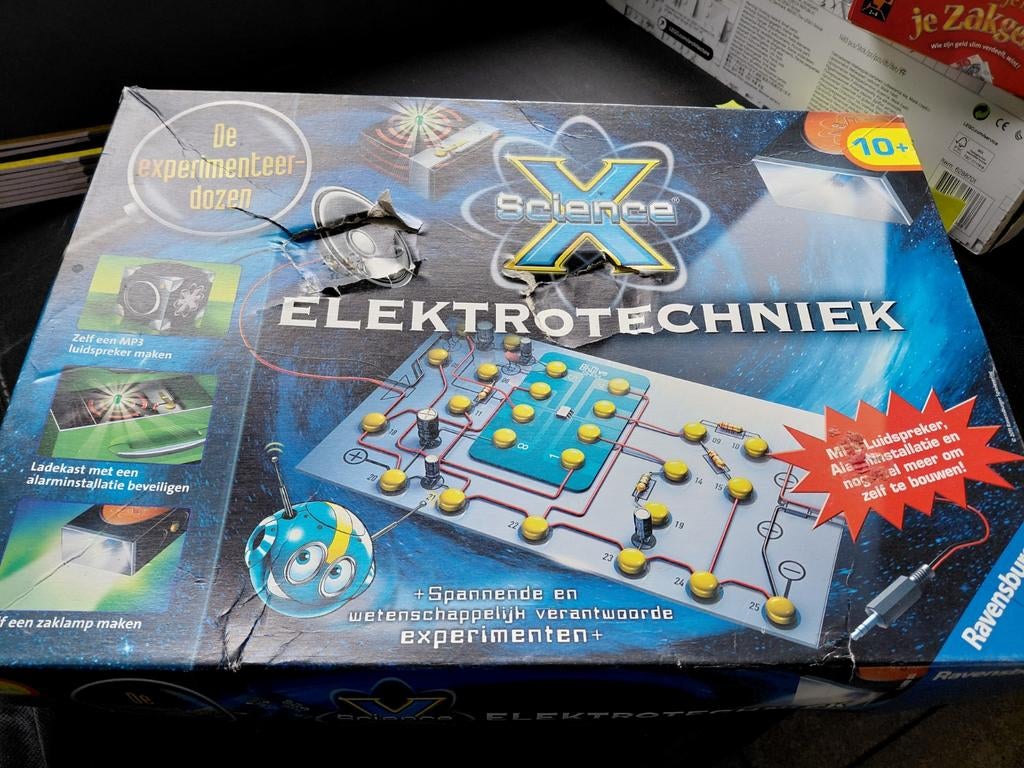 Experimenteerdoos elektrotechniek, Ophalen, Gebruikt, Ravensburger