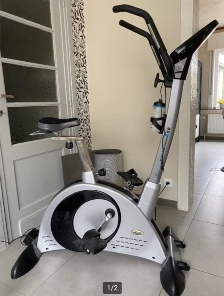 Hometrainer motion studio ergometer 9.6, Jambes, Aluminium, Comme neuf, Enlèvement