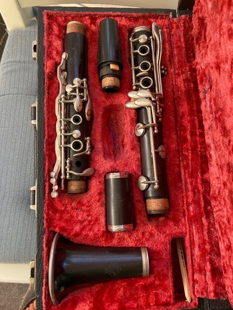 Klarinet sib merk Leblanc, Muziek en Instrumenten, Gebruikt, Met koffer, Hout, Ophalen