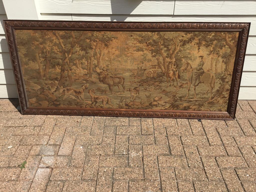 Jachttafereel, Ophalen