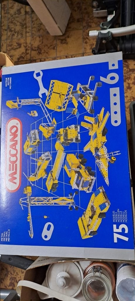 Meccano 75 modèles  - avec moteur boîte numéro 6, Enlèvement, Neuf