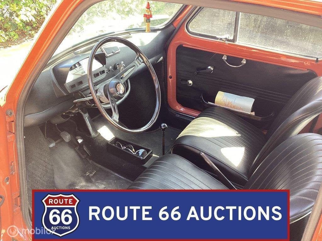Fiat 500 L | 1971 | Route 66 Auctions, Auto's, Zwart, Bedrijf, Handgeschakeld, Overige carrosserie