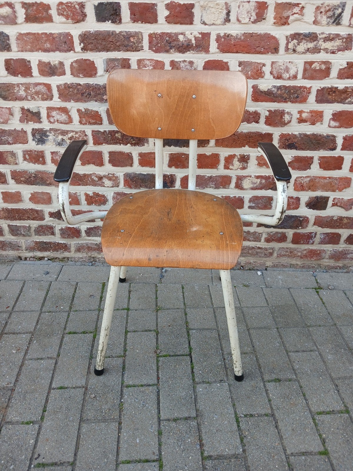 Vintage schoolstoel Semal, Enlèvement ou Envoi