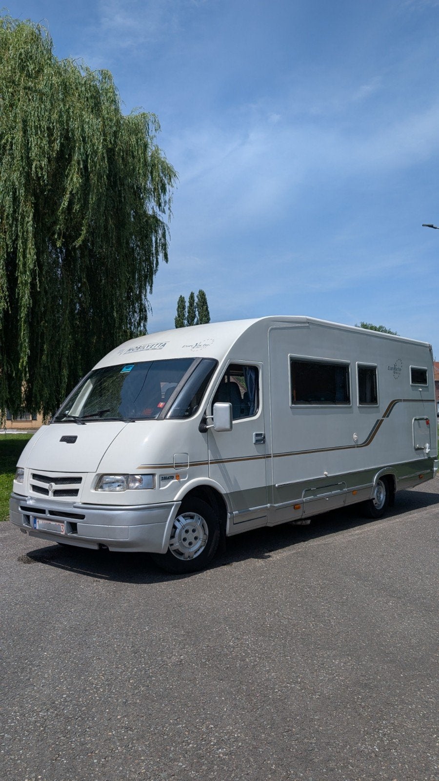 camping car integral Mobilvetta Fiat, Caravans en Kamperen, Mobilhomes, Particulier, Integraal, Fiat, Fiat, 7 tot 8 meter, Diesel