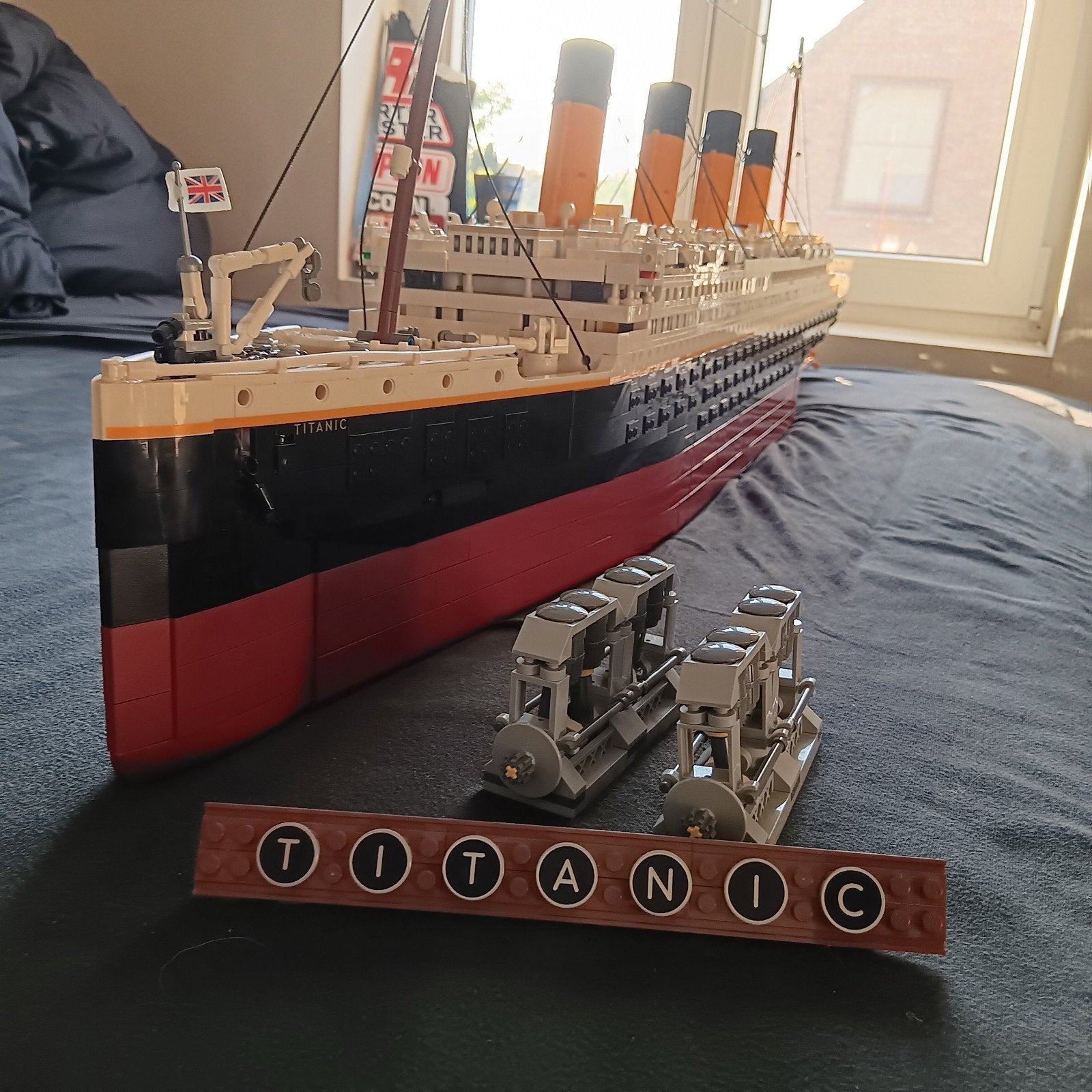 Titanic lego set volledig met originele doos, Ophalen, Nieuw, Overige merken