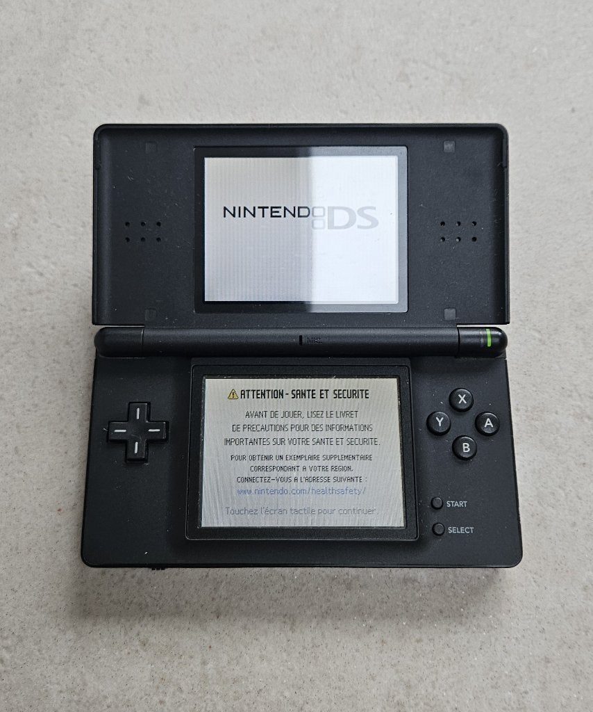 Nintendo DS Lite noire, Enlèvement, Comme neuf, Noir, DS Lite