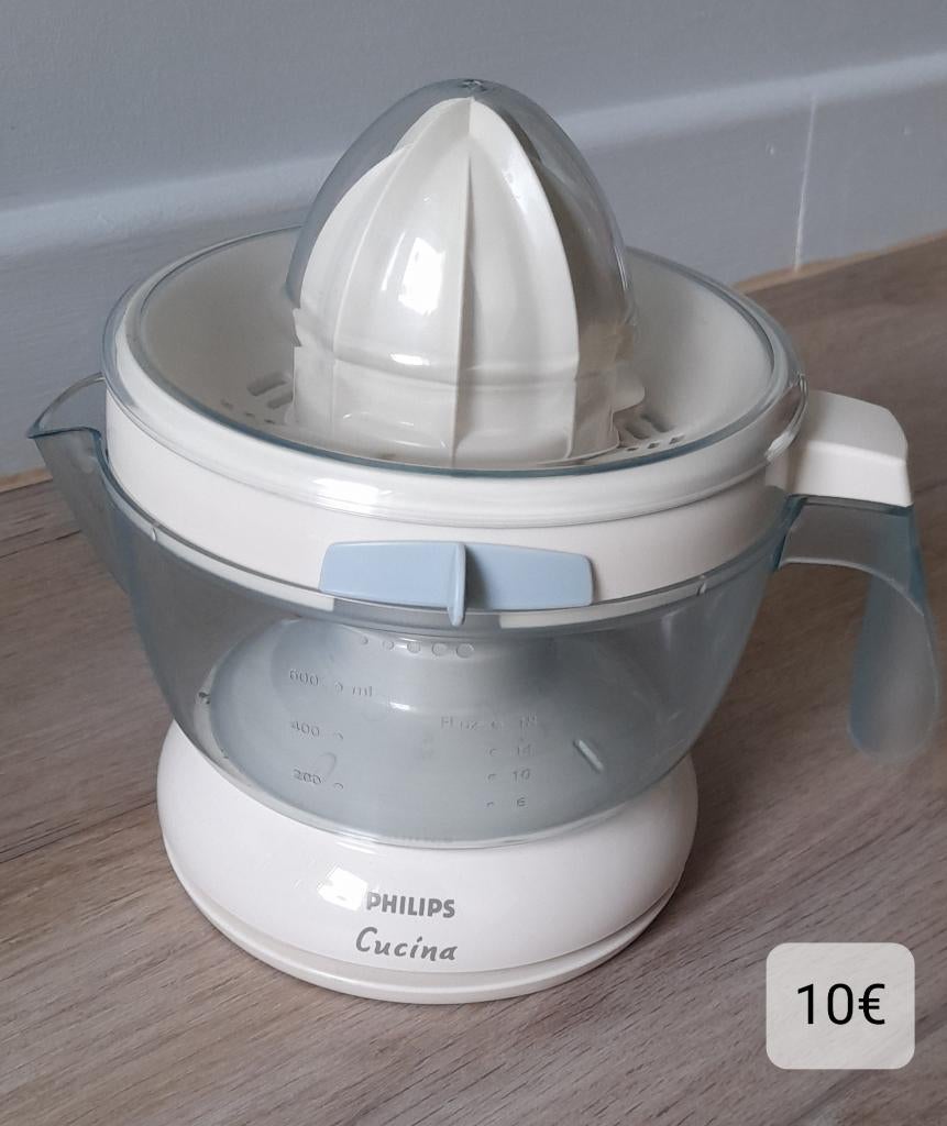 Presse fruits Philips Cucina, Enlèvement, Comme neuf, Électrique, Presse-agrumes