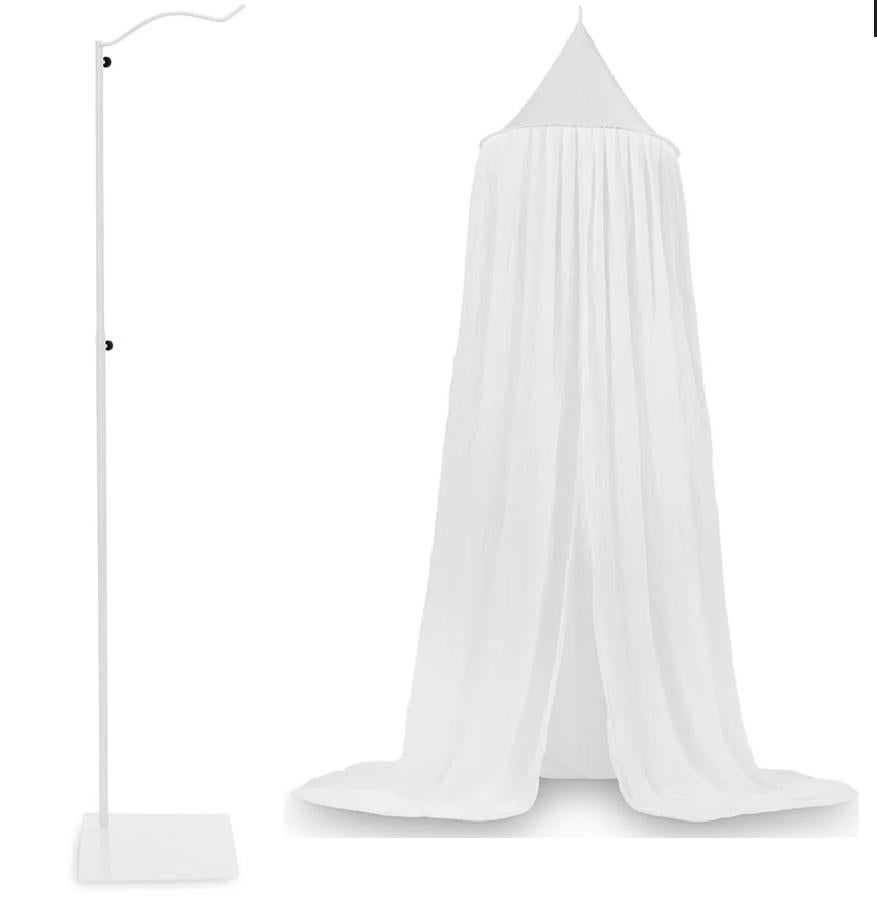bedhemel (piekstok + klamboe), Kinderen en Baby's, Kinderkamer | Inrichting en Decoratie, Ophalen, Zo goed als nieuw, Klamboe
