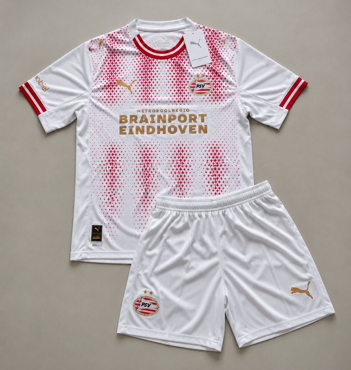 PSV Efteling Shirt + Broekje Maat L Puma nieuw met kaartjes, Sport en Fitness, Maat L, Verzenden, Nieuw, Shirt