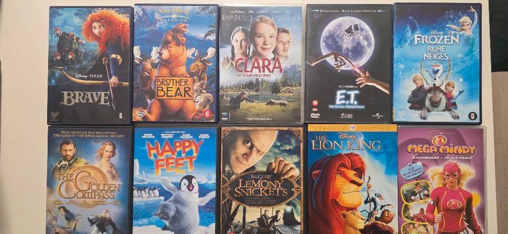 DVD films aan 2€ - Animatie en kinderfilms, Cd's en Dvd's, Ophalen of Verzenden, Zo goed als nieuw