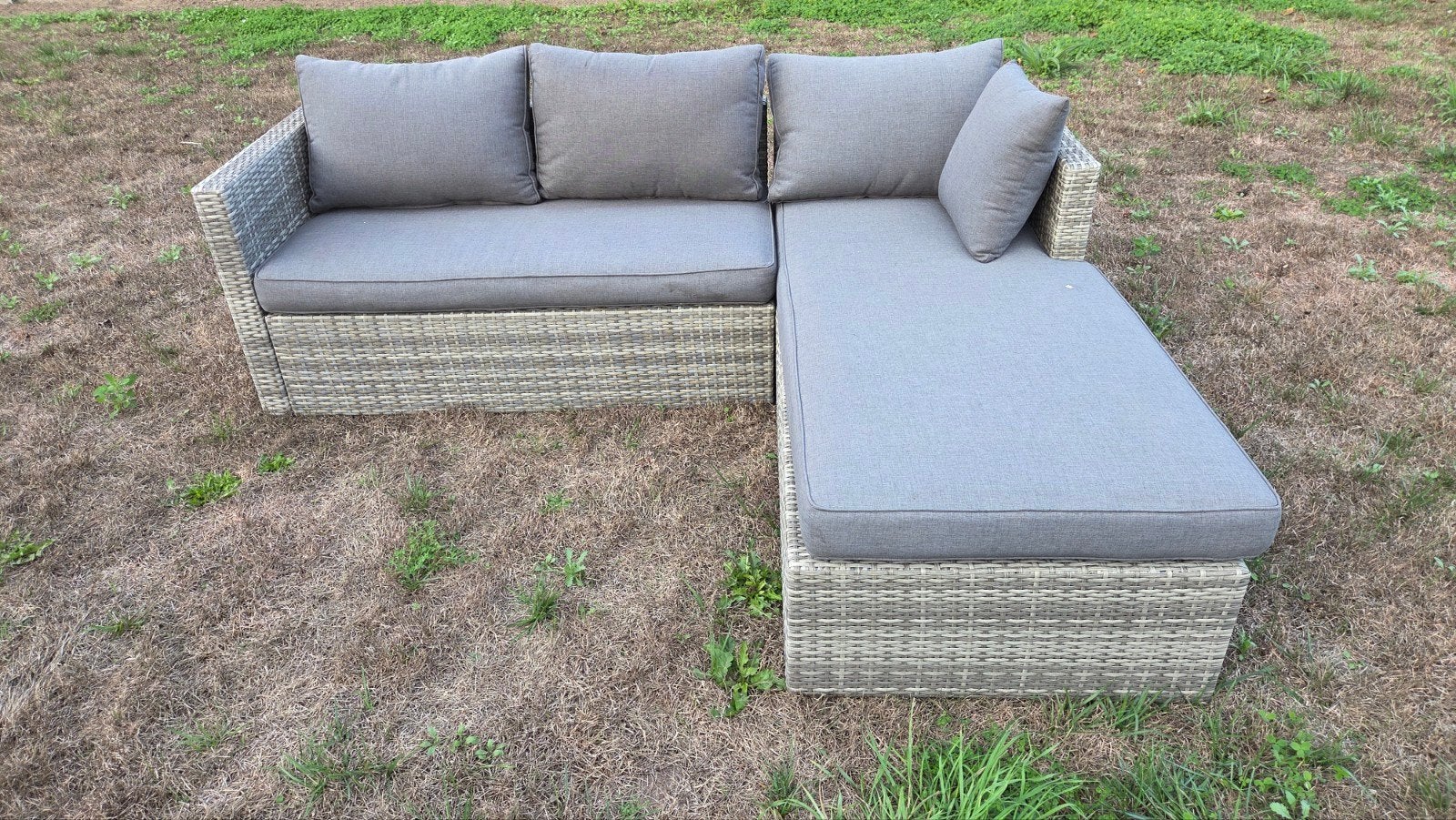 Loungeset, Tuin en Terras, Ophalen, Kunststof, Gebruikt, 3 zitplaatsen