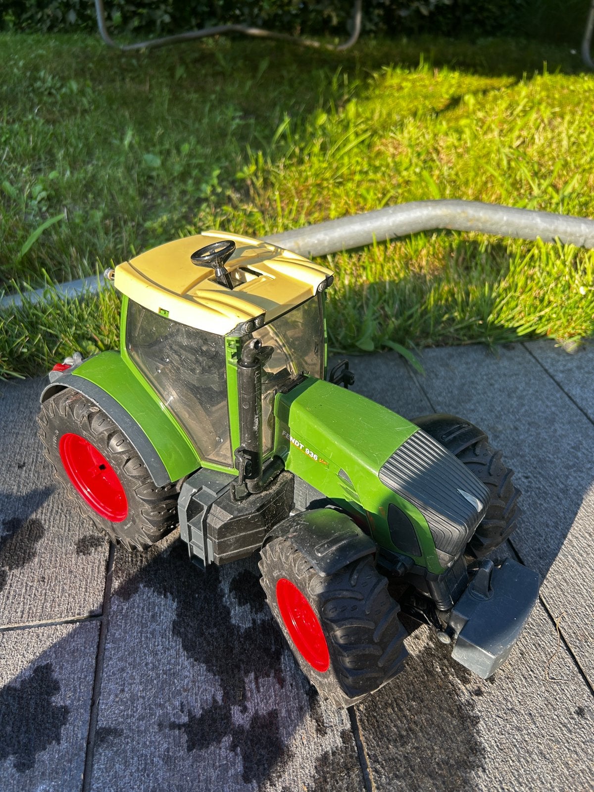 Bruder tractor, Ophalen, Gebruikt