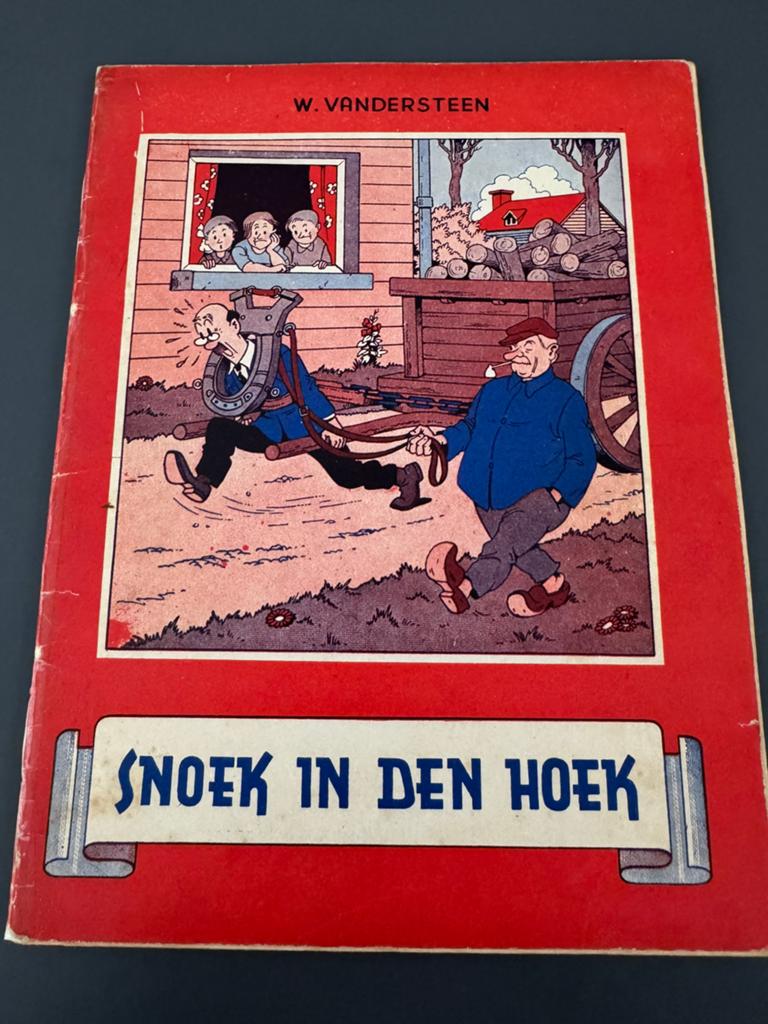 De familie Snoek 8. Snoek in den hoek (1ste druk 1951), Boeken, Eén stripboek, Ophalen of Verzenden, Gelezen