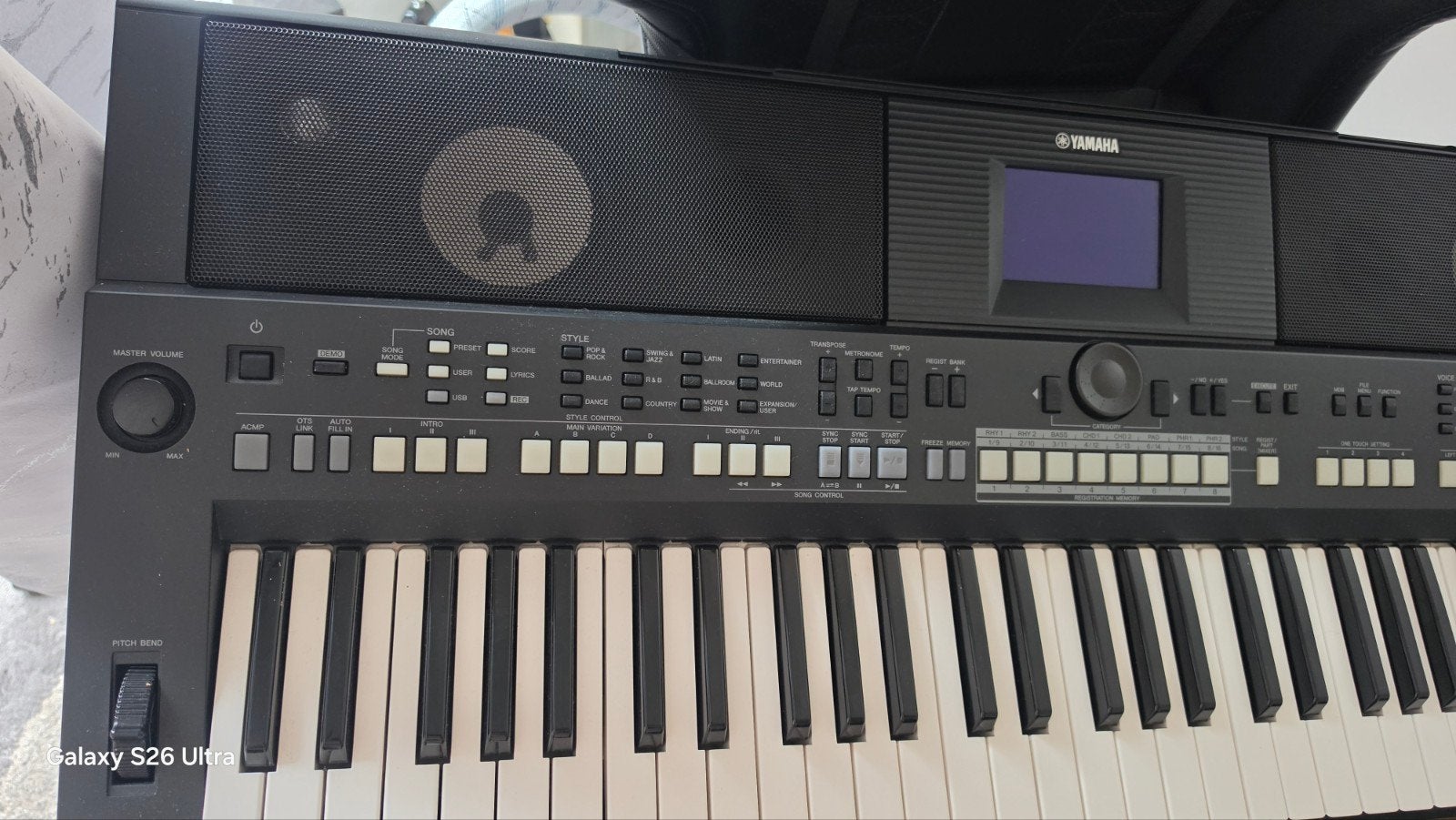 Yamaha s650, Muziek en Instrumenten, Keyboards, Ophalen, 61 toetsen, Yamaha, Zo goed als nieuw