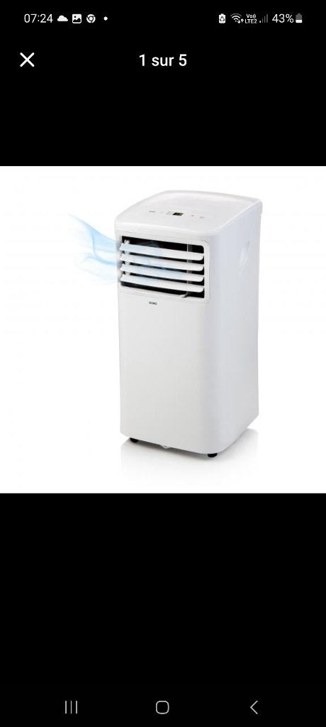 Climatiseur Domo neuf, Electroménager, Climatiseurs, Neuf, Refroidissement et Déshumidification, Enlèvement, Classe énergétique A ou plus économe