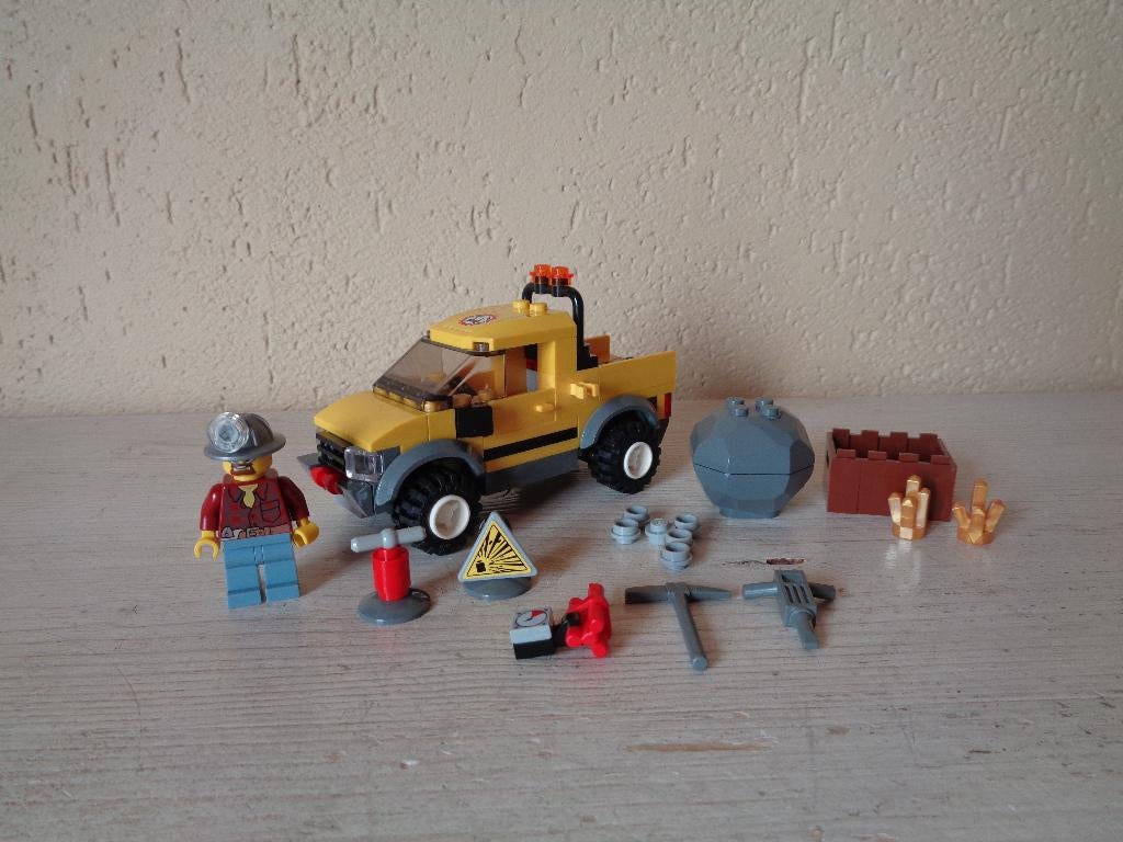 LEGO City Mijnbouw 4x4 - 4200, Ophalen of Verzenden, Gebruikt, Complete set, Lego
