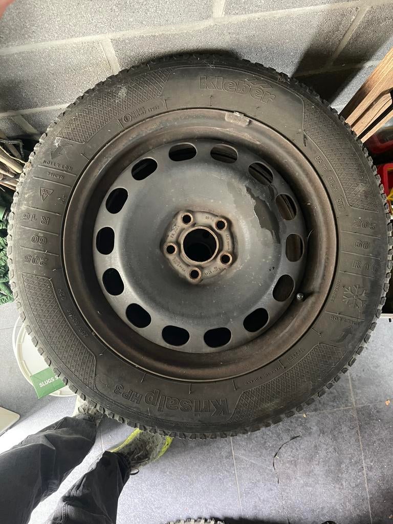 16 inch wielen met winterbanden, Auto-onderdelen, Ophalen, 16 inch, Winterbanden, Band(en)