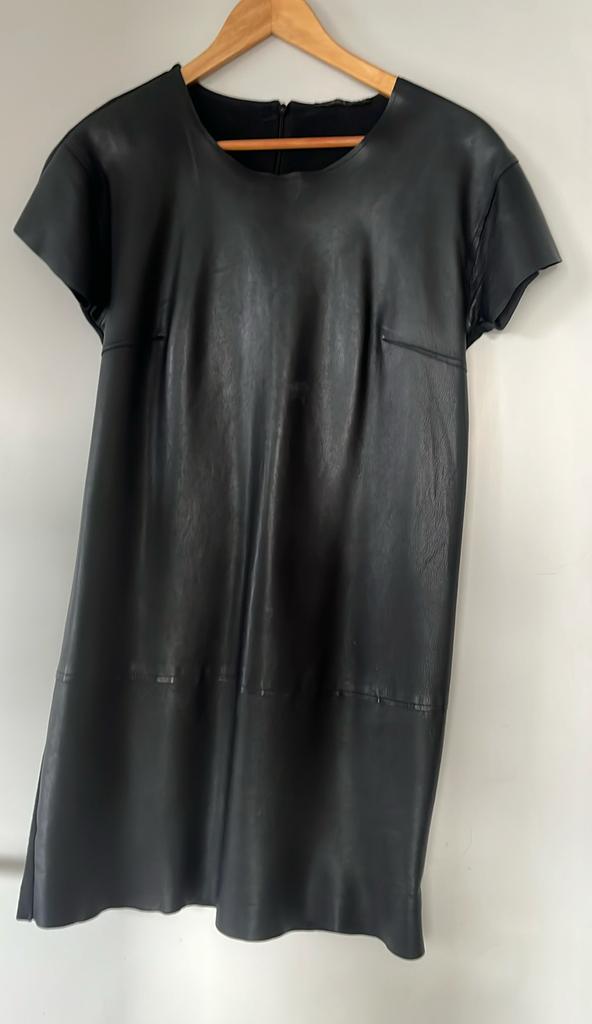 Lederen jurk Cos - zwart small, Enlèvement ou Envoi, Comme neuf, Noir