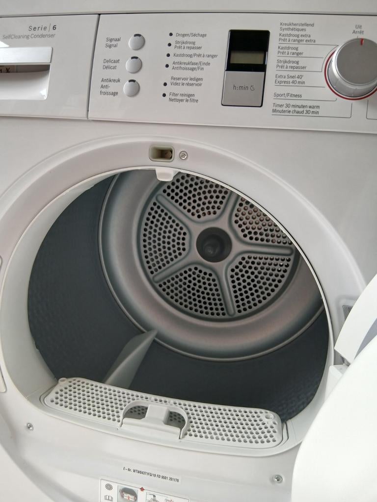 Sèche-linge BOSCH WTW843731FG (rarement utilisé), 6 à 8 kg, Comme neuf, Chargeur frontal, Enlèvement