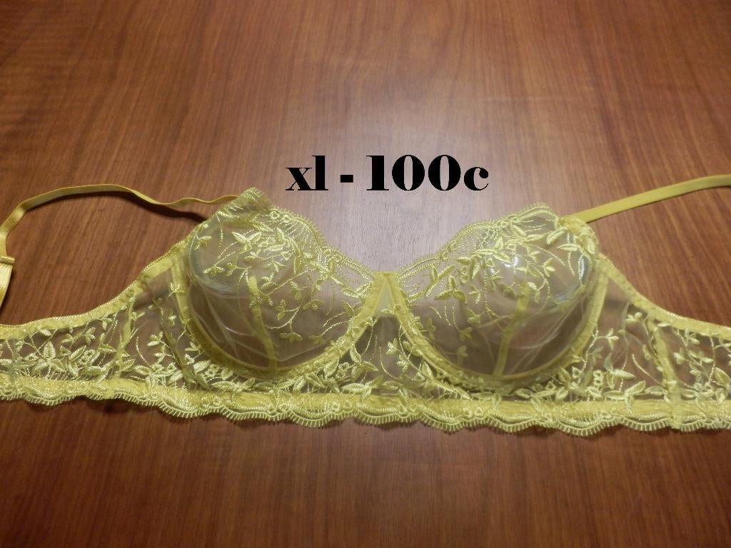 (105) -  soutien gorge t.100c jaune neuf - shein -, Vêtements | Femmes, SHEIN, Enlèvement ou Envoi, Jaune, Soutien-gorge
